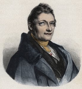 Retrato de Franz Xaver Gabelsberger (1789-1849) inventor inglés de Unknown artist