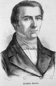 Retrato de Frédéric Bastiat, economista francés (1801 - 1850)