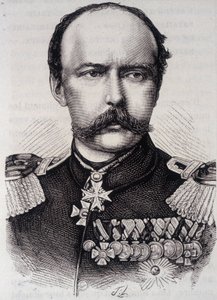 Retrato de Frederic - Charles, Príncipe de Prusia (1828-1885) de Unknown artist