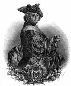 Retrato de Federico II (1712-1786), Rey de Prusia, conocido como Federico el Grande