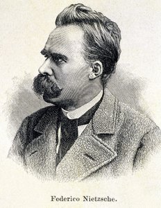 Retrato de Friedrich Nietzsche (1833 - 1900)