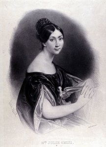 Retrato de GRISI Giulia (Julie) (1811-1869) soprano italiana. de Unknown artist