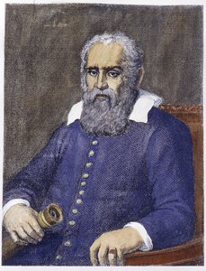 Retrato de Galileo Galilei de Unknown artist