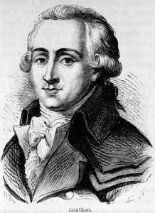 Retrato de Georges Couthon (1755-1794), político francés. de Unknown artist