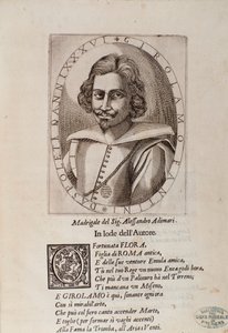 Retrato de Gerolamo Fantini (portada de su Método para aprender a tocar la trompeta) de Unknown artist