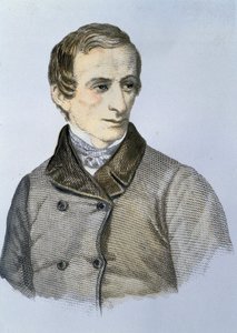 Retrato de Giacomo Leopardi (1798 - 1837) de Unknown artist