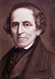 Retrato de Giacomo Meyerbeer (grabado) de Unknown artist