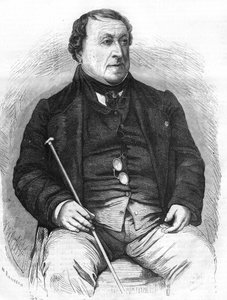 Retrato de Gioacchino Rossini (1792-1868) de Unknown artist