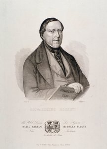 Retrato de Gioacchino Rossini (grabado)