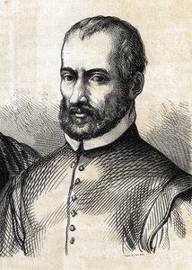 Retrato de Giovanni Pierluigi da Palestrina (1525-1594), compositor italiano. de Unknown artist