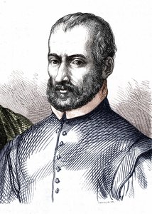 Retrato de Giovanni Pierluigi da Palestrina (1525 - 1594), compositor italiano de Unknown artist