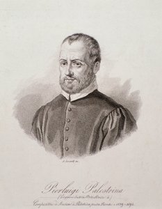 Retrato de Giovanni Pierluigi da Palestrina de Unknown artist