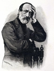 Retrato de Giuseppe Mazzini (1805-1872), patriota y revolucionario italiano de Unknown artist