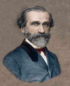 Retrato de Giuseppe Verdi