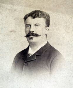 Retrato de Guy de Maupassant de Unknown artist