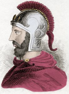 Retrato de Aníbal o Annibal Barca (ca. 247-183 a.C.), general y estadista cartaginés.