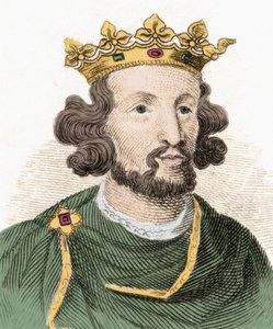 Retrato de Enrique III Plantagenet (1207-1272), Rey de Inglaterra. de Unknown artist