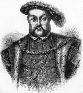 Retrato de Enrique VIII, rey de Inglaterra e Irlanda (1491-1547) de Unknown artist