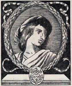 Retrato de Hercules Savinien Cyrano de Bergerac, escritor francés. Desde 1928.