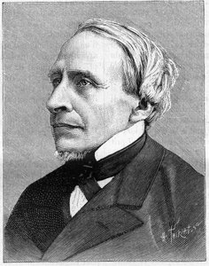 Retrato de Herve Mangon (1821-1888), hombre de ciencia. En “Nature. Revue des sciences et de leurs applications aux arts et à l