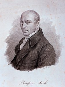 Retrato del compositor italiano Bonifazio Asioli