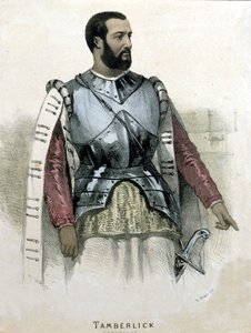 Retrato del tenor italiano Enrico Tamberlick (1820 - 1869) en Otello de Gioacchino Rossini.