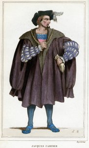 Retrato de Jacques Cartier (1491 - 1557) de Unknown artist