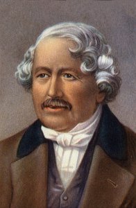 Retrato de Jacques Daguerre, francés, inventor del daguerrotipo. de Unknown Artist