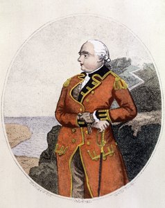 Retrato de James Cook (1728 - 1779) de Unknown artist
