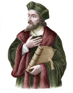 Retrato de Jan Hus (o Jean Huss) de Unknown artist