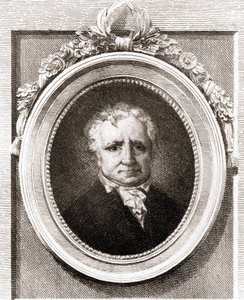 Retrato de Jean Honoré Fragonard, pintor francés (1732 - 1806) de Unknown artist