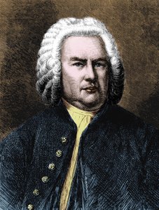 Retrato de Johann Sebastian Bach de Unknown artist