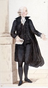 Retrato de Jean Sylvain BAILLY (1736-1793), escritor, astrónomo y político elegido en la Academia Francesa. Autor de la historia de la astronomía. Fue guillotinado por ayudar a escapar a Luis XVI. Grabado de 1830.