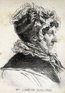 Retrato de Jeanne Louise Henriette Genest, Madame Campan (1752 - 1822), educadora francesa - en “Los Contemporáneos”, n.d. finales del siglo XIX. de Unknown artist