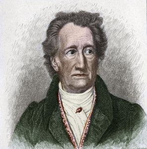 Retrato de Johann Wolfgang Goethe (1749 - 1832), escritor alemán de Unknown artist