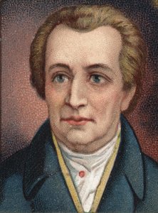 Retrato de Johan Wolfgang Goethe (1749-1832), escritor alemán