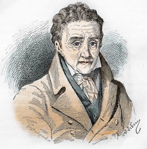 Retrato de Johann Heinrich Pestalozzi (1746 - 1827), pedagogo y educador suizo