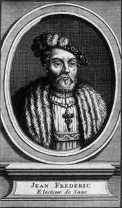 Retrato de Juan Federico, el Magnánimo, Elector de Sajonia (1503 - 1554) - s.f. de Unknown artist