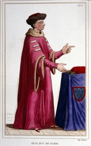 Retrato de Juan, Duque de Berry (1340 - 1416). de Unknown artist