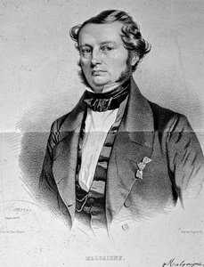 Retrato de Joseph François Malgaigne (1806-1865)