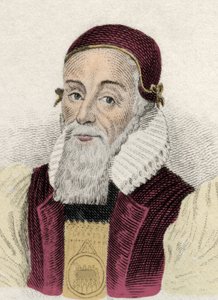 Retrato de Joseph Hall (1574-1656) obispo inglés de Unknown artist