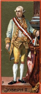 Retrato de José II (1741-1790), Archiduque de Austria, Emperador (electo, no coronado) del Sacro Imperio (1765-1790).