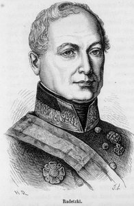 Retrato de Joseph Wenzel Radetzky von Radetz, mariscal austriaco (1766-1858) de Unknown artist