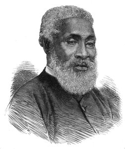 Retrato de Josiah Henson (1789 - 1883) esclavo en Maryland que huyó a Canadá Superior en 1830. En 1834 fundó la comunidad Dawn, cerca de Dresden, para acoger a esclavos que habían huido de los Estados Unidos. Fue el modelo del personaje principal del libr
