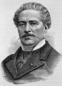 Retrato de Jules Ducatel. Grabado del siglo XIX. de Unknown artist