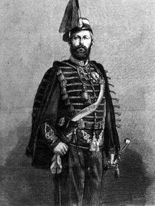 Retrato del Rey Carlos XV de Suecia (1826 - 1872)