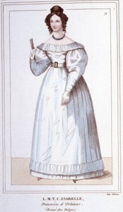 Retrato de LOUISE MARIE THERESE CHARLOTTE ISABELLE D
