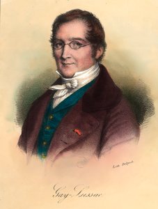 Retrato de Louis-Joseph Gay-Lussac, químico y físico francés de Unknown artist