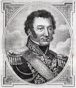 Retrato de Louis Auguste Victor de Ghaisne de Bourmont (1773-1846), mariscal de Francia de Unknown artist