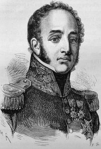 Retrato de Louis Gabriel Suchet (1770-1826). Grabado de finales del siglo XIX en “Historia de Francia” de H. Martin. de Unknown artist
